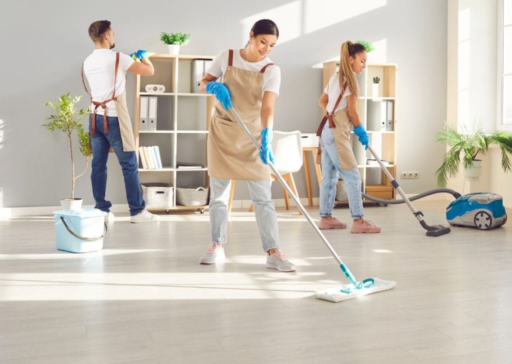 Deep cleaning services